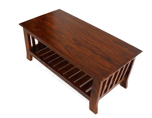 101.6 X 45.7 X 50.8 Cm Eco-Friendly Polished Finish Wooden Center Table 