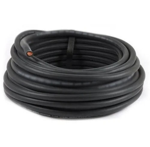 Black 220 Volt 1 Sqmm Pvc Insulation Copper Welding Cable For Industrial Use