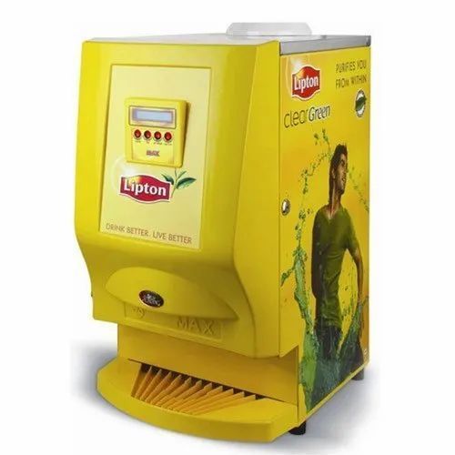 Semi-Automatic 230 Voltage Single Phase Semi Automatic Mild Steel Tea Vending Machine