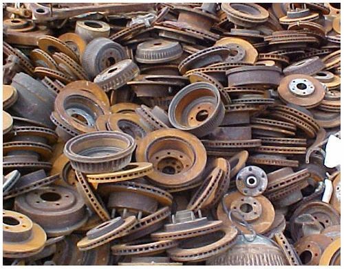 Golden 98% Pure 20 Kg/M3 Recyclable Cast Iron Scrap For Melting Use