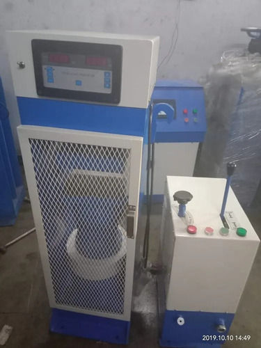 Cast Iron Body Electric Digital Cube Compression Testing Machine