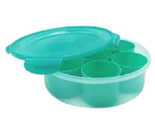 Pp Green 23 X 8 Cm 100 Gram Weight Plastic Tupperware Spice Box