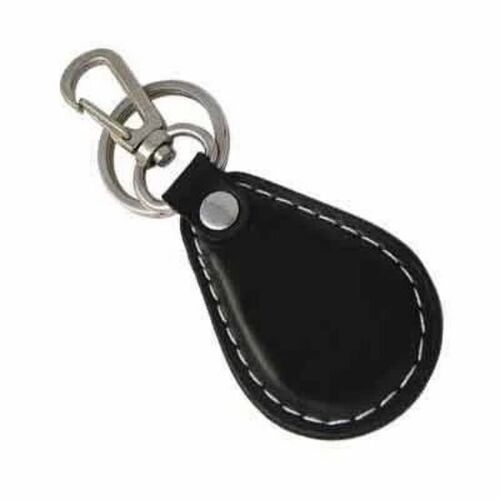 Metal Light Weight Antique Plain Stainless Steel And Genuine Leather Key Chain