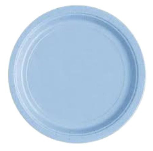 Lightweight Blue 12 Inch Round Shape Plastic Plates For Kitchen
