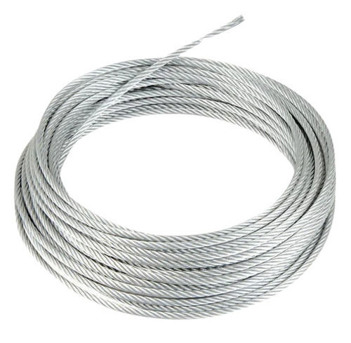 1770 N/Mm2 Strength Galvanised Finish Alloy Steel Wire Rope Application: Construction