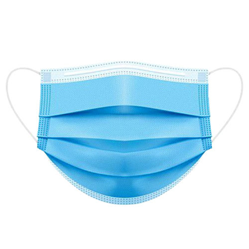 7 Inches 3 Ply Disposable Face Mask With 2 Days Shelf Life