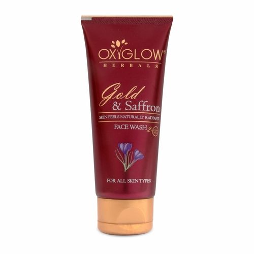 Safe To Use Oxyglow Herbals Gold And Saffron Face Wash