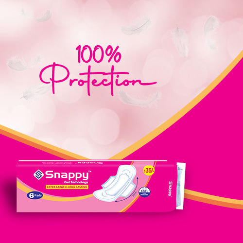 High Absorption Long Snappy Sanitary Pads