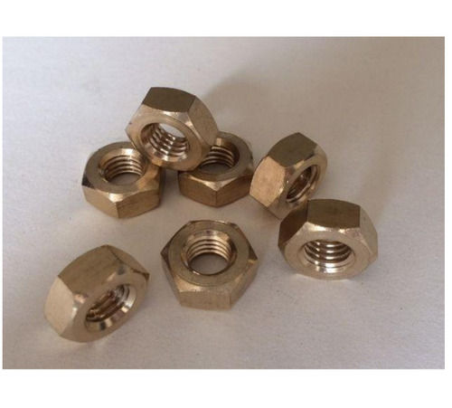 High Strength Corrosion And Rust Resistant Brass Hex Nuts