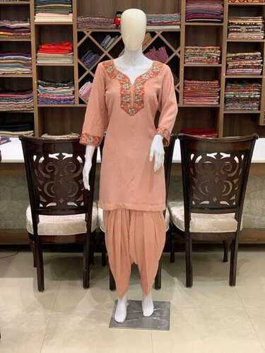 Ladies Breathable And Washable Long Sleeves Salwar Suits For Casual Wear