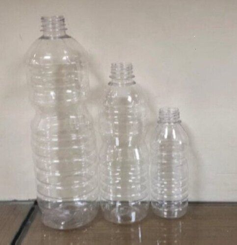 Leakproof And Eco Friendly Durable Transparent Plastic PET Bottles