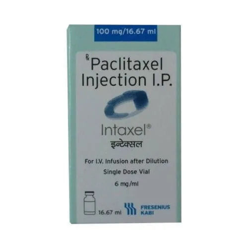 Paclitaxel Injection - 100 mg Liquid Form, Prescription Required for Hospital and Clinic Use, Store in Cool and Dry Place