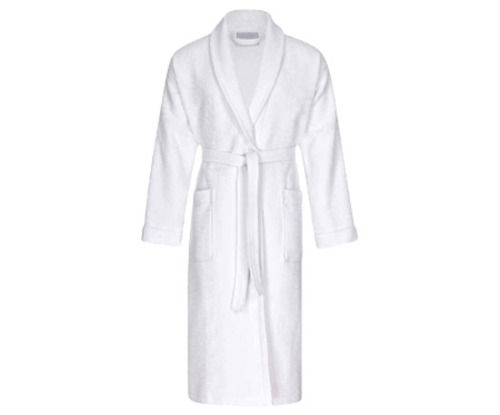 Terry Bathrobe For Unisex Use Belt Size: 34 Inches