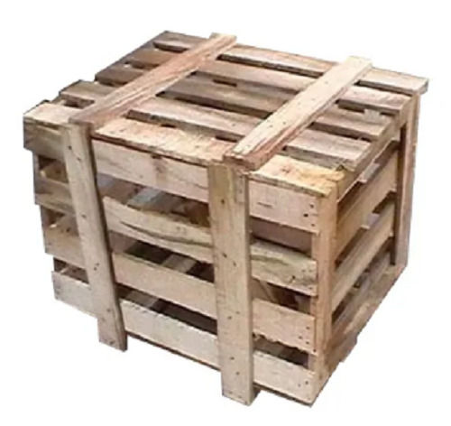 1100x700x100 Mm 3 Kilogram Single Faced Two Way Pine Wooden Pallet Box