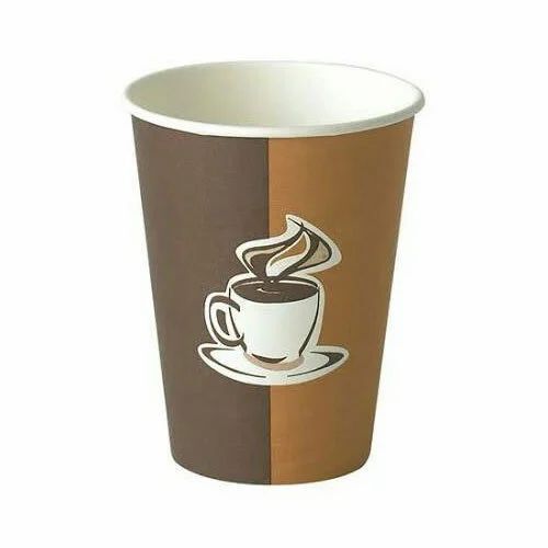 Multicolor 200 Milliliter Capacity Printed Disposable Paper Tea Cup For Event And Party Use