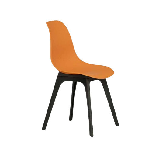 8.9 Kilogram Water Resistance Paint Coated Modern Design Armless Chair