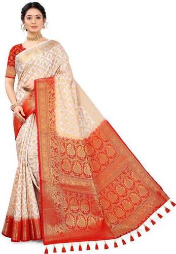 Banarasi Saree With Blouse Piece