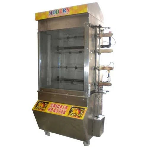 High Efficiency Corrosion And Rust Resistant Chicken Roaster Machine For Industrial