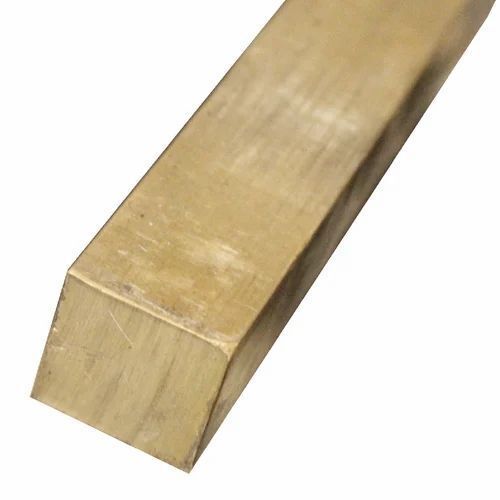 Golden Corrosion Resistance Polished Brass Square Rod For Construction Use 