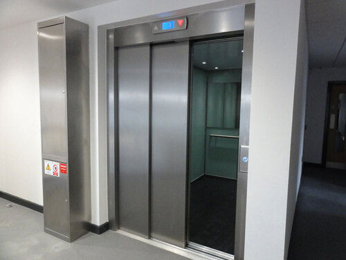 Electric Stainless Steel Building Lift For Residential Passengers