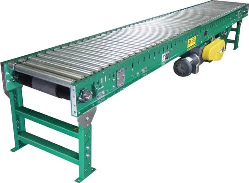 Electric Steel Roller Conveyor For Moving Goods Use