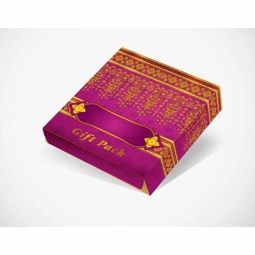 Red Printed Paper Sweet Packaging Use