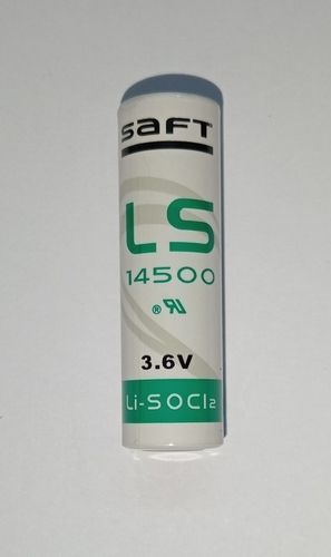 Common Saft Ls14500 Lithium Battery For Security Devices 