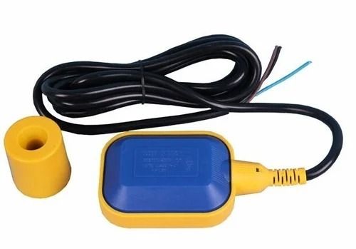 Yellow And Black 12 Ampere 100 Voltage Plastic Body Float Switch