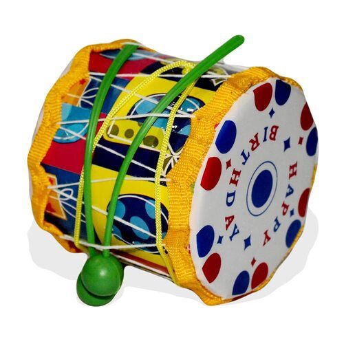 Multicolor 12X10X10 Centimeters 110 Gram Abs Plastic Body Drum Set