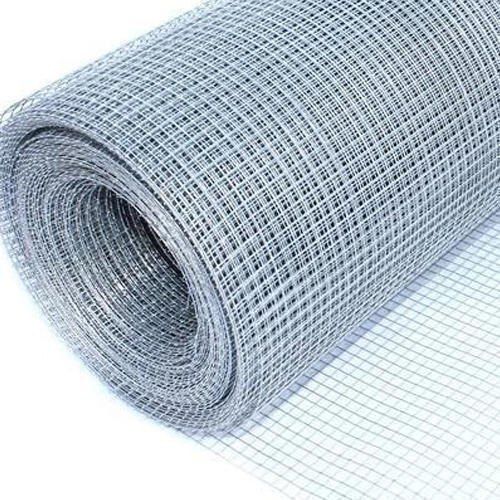 Silver 3.2 Mm Thick Hot Rolled Polished Finish Aluminium Wire Mesh For Industrial Use