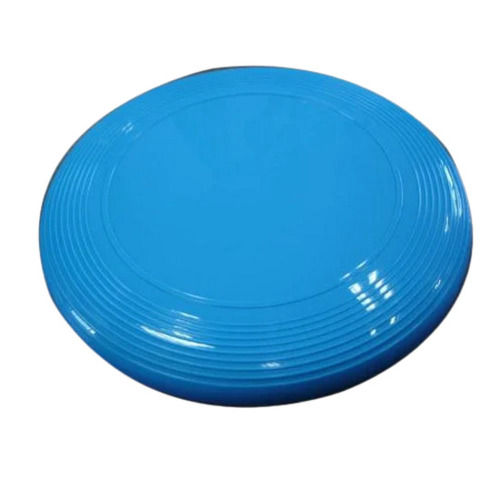 Blue 9 Inches Waterproof Round Abs Plastic Flying Disc For Playing Use