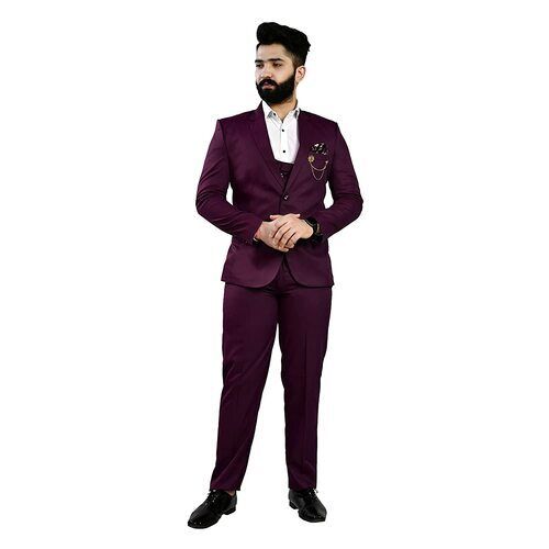 Buy Park Avenue Dark Maroon Mid Rise Suit for Men Online @ Tata CLiQ