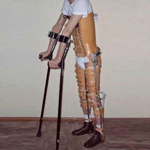 Leather And Stainless Steel Leg Braces Power Source: Manual
