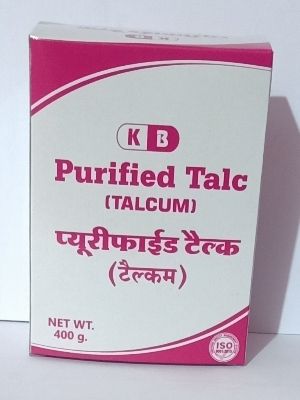 400 Gram Pack Purified Talc Powder