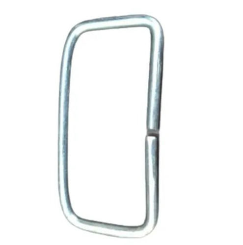 Silver Rectangular Polished Finish Galvanized Iron Container Handles