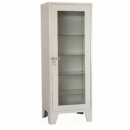 Rectangular Powder Coating Stainless Steel Instrument Cabinet For Hospital Use