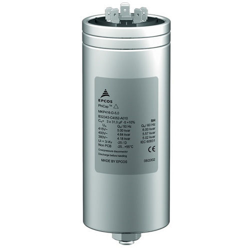 Single Phase Power Capacitor, 415v/440v