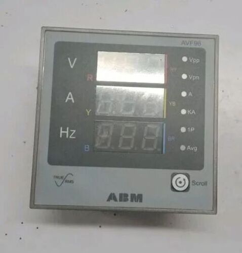 Square Shape Avf96 Three Phase Panel Meter For Industrial Use