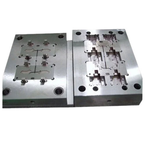 Silver Zinc Plating Cast Iron Body Rectangular Injection Moulding Die