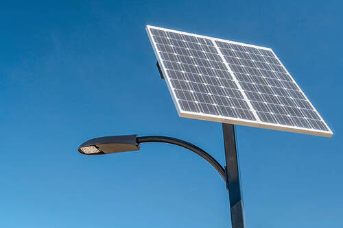 Crack Free Solar Street Light For Outdoor Use