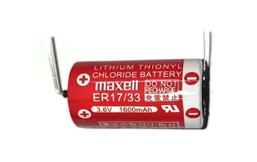 Maxell Er-17/33 3.6volt Lithium Battery