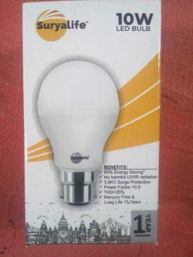 Mercury Free 10W LED Bulb (SuryaLife)