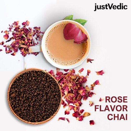 Rose Chai - Rose Flavoured Chai - Regular Strength