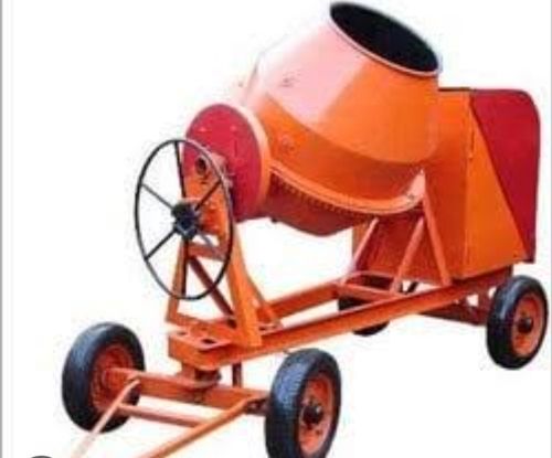 Semi Automatic Cement Concrete Mixer For Construction Site Use