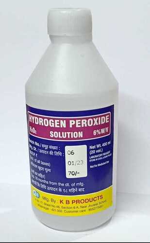 400 Ml Liquid Hydrogen Peroxide At Best Price In Ulhasnagar K B Products