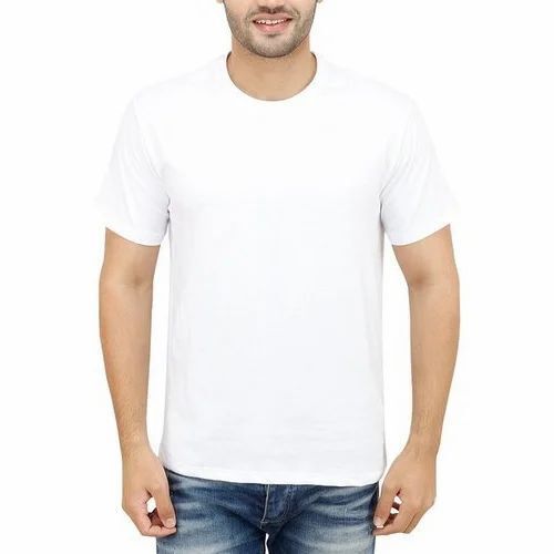 Casual Wear Short Sleeve Round Neck Men T-Shirt