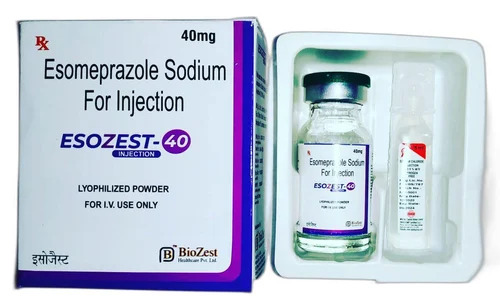 Esozest 40 - Pharmaceutical Injection, Safe for Use in Hospitals and Clinics, Long Shelf Life, Accurate Composition