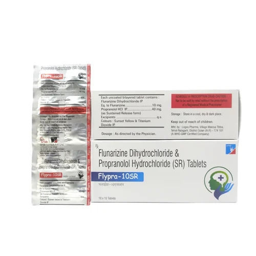 Flunarizine And Propranolol Tablets (FLYPRA10SR)