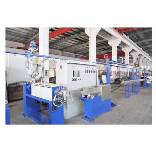 Grey High Performance Pvc Cable Extrusion Machine