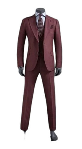 Plain Pattern Full Sleeve Multi Color Formal Wear Suit For Men